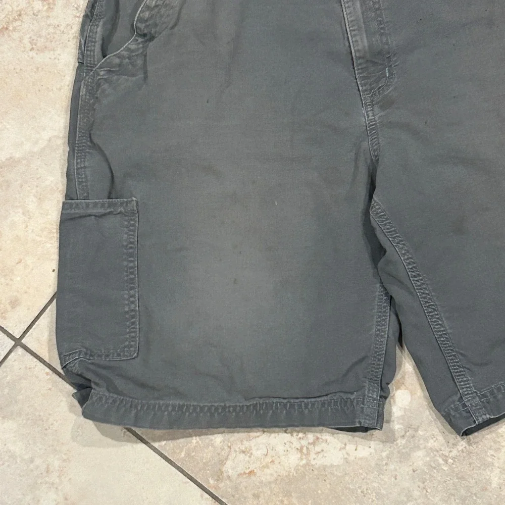 Carhartt Regular Fatigue Cotton Shorts Men 38x10.5 Fatigue Green Cotton Workwear